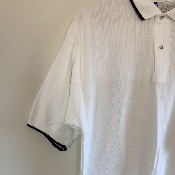 Six Flags Theme Park Looney Tunes Polo Shirt Mens Sz L Bugs Bunny Daffy Duck USA - Picture 7 of 14